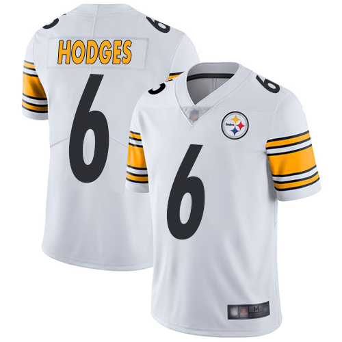 Nike Steelers #6 Devlin Hodges White Youth Stitched NFL Vapor Untouchable Limited Jersey